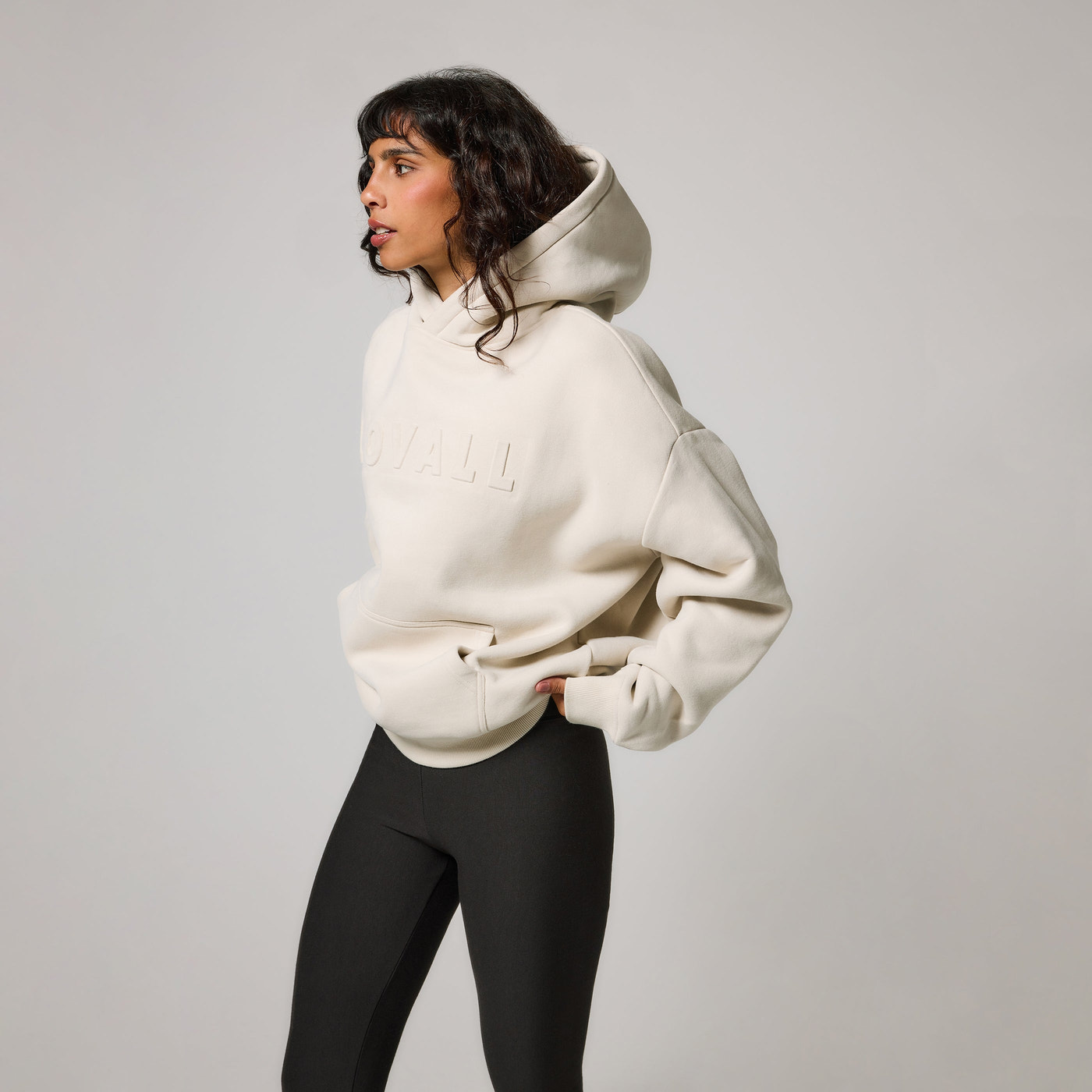 Heavyweight Oversized Hoodie - Ecru