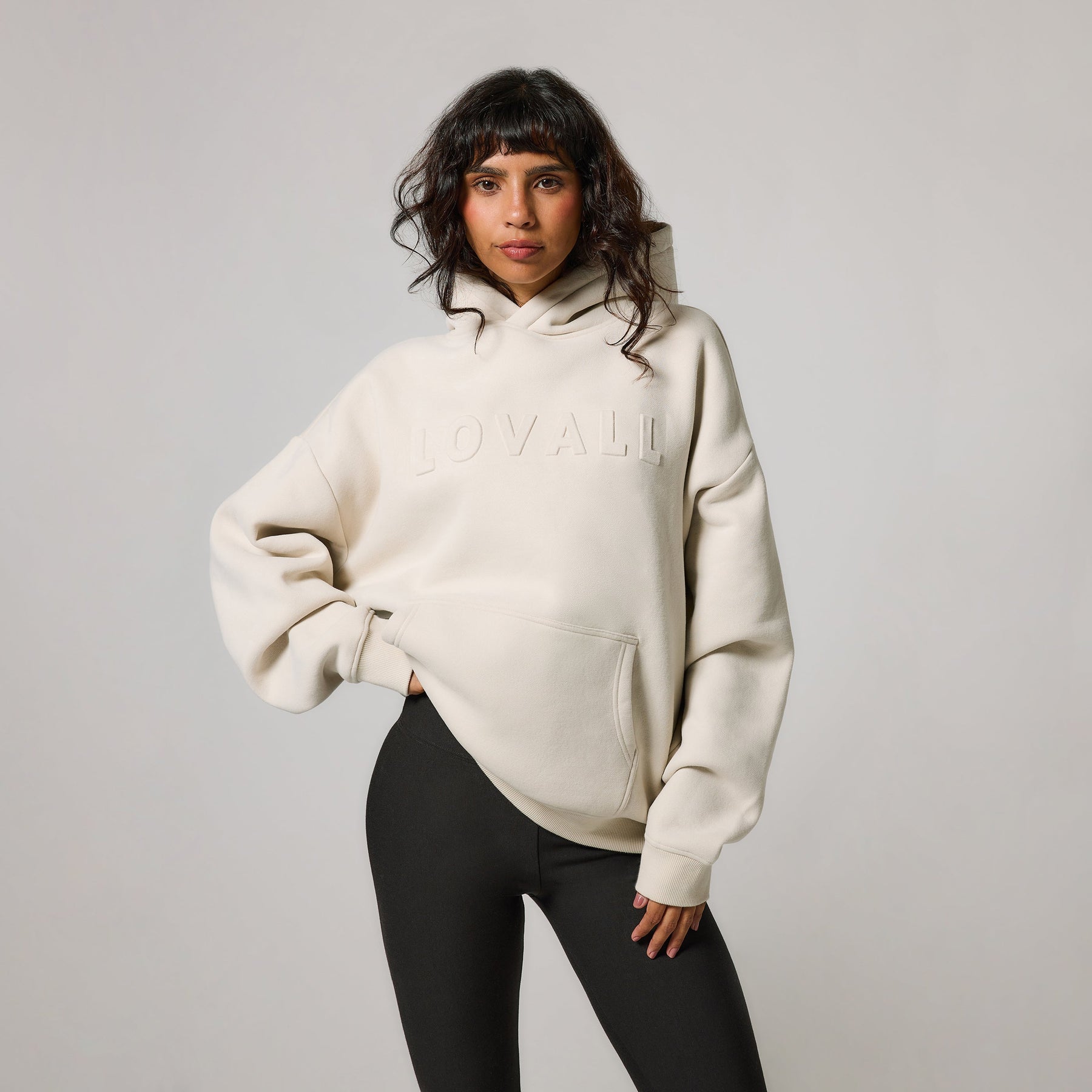 Heavyweight Oversized Hoodie - Ecru