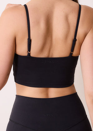 24/7 Revitalise Sports Bra - Midnight Black