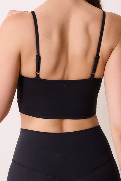 24/7 Revitalise Sports Bra - Midnight Black