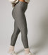 Winter Everyday High Waisted Leggings - Slate Green