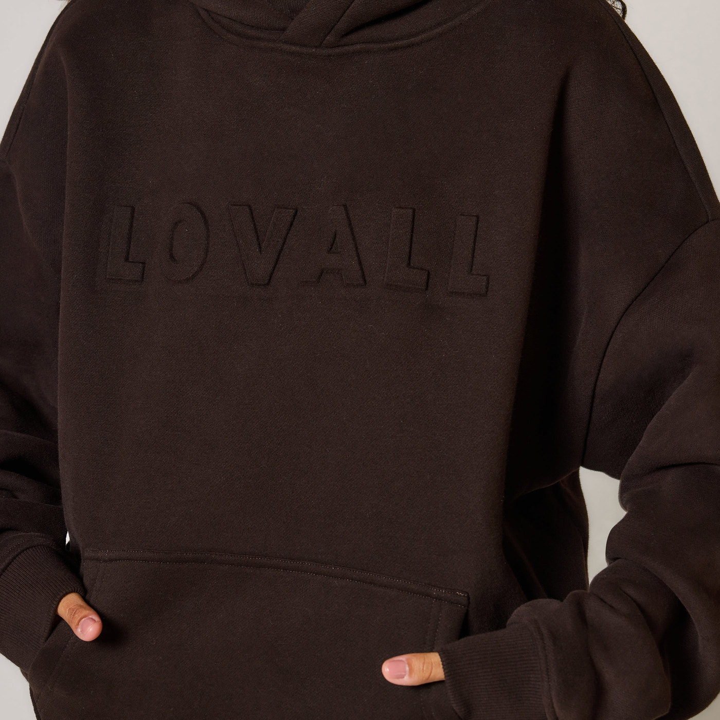 Curve Heavyweight Oversized Hoodie - Espresso Brown