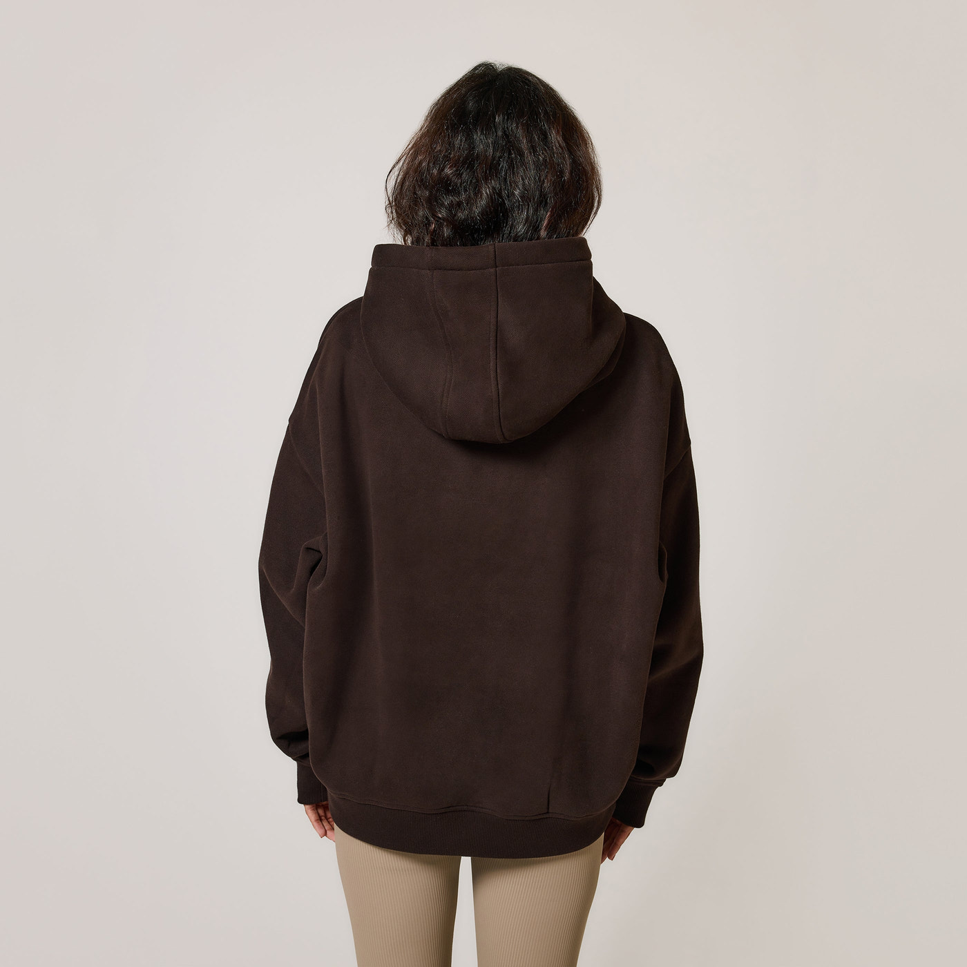 Heavyweight Oversized Hoodie - Espresso Brown