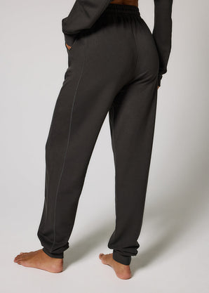 Curve Luxe Lounge Jogger - Black Coffee