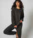 Luxe Lounge Sweatshirt - Black Coffee