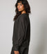 Luxe Lounge Sweatshirt - Black Coffee