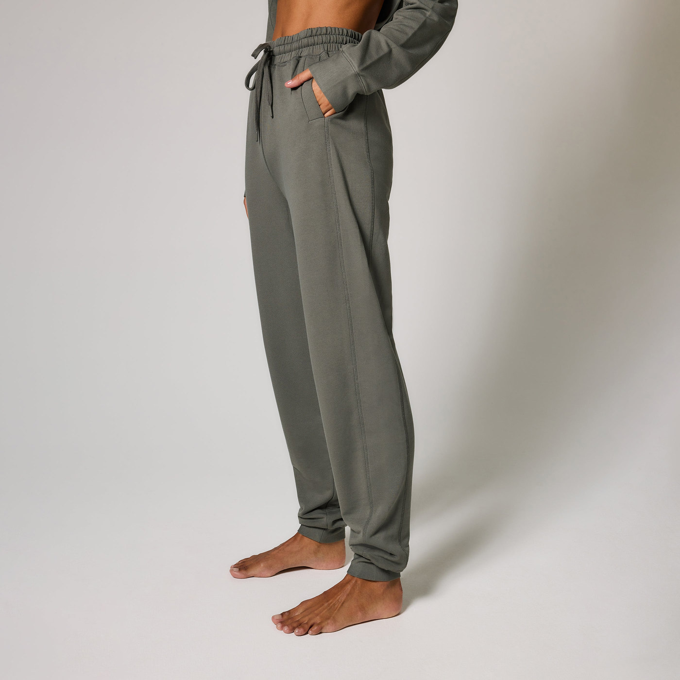 Curve Luxe Lounge Jogger - Slate Green