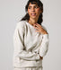 Luxe Lounge Sweatshirt - Vanilla Marl