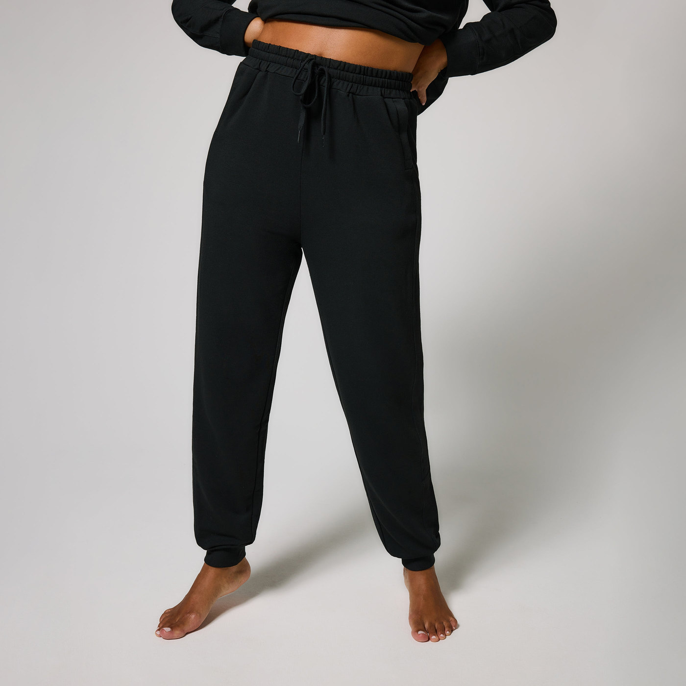 Curve Luxe Lounge Jogger - Black