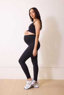 Maternity 24/7 Revitalise Leggings - Midnight Black