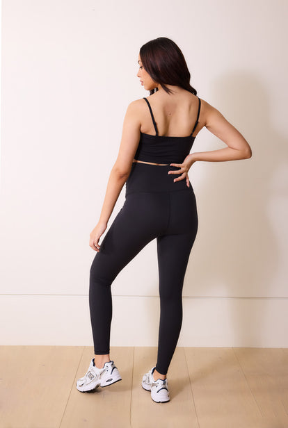 Maternity 24/7 Revitalise Leggings - Midnight Black