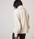 ALL SZN Organic Oversized 1/4 Zip Sweatshirt - Ecru