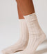 Knitted Socks - Beige