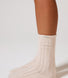 Knitted Socks - Beige