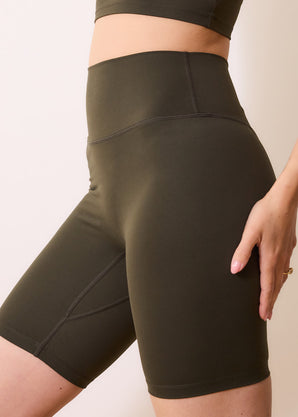 Curve 24/7 Revitalise Cycling Shorts - Deep Olive