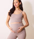 Maternity 24/7 Revitalise Flare Leggings - Clay