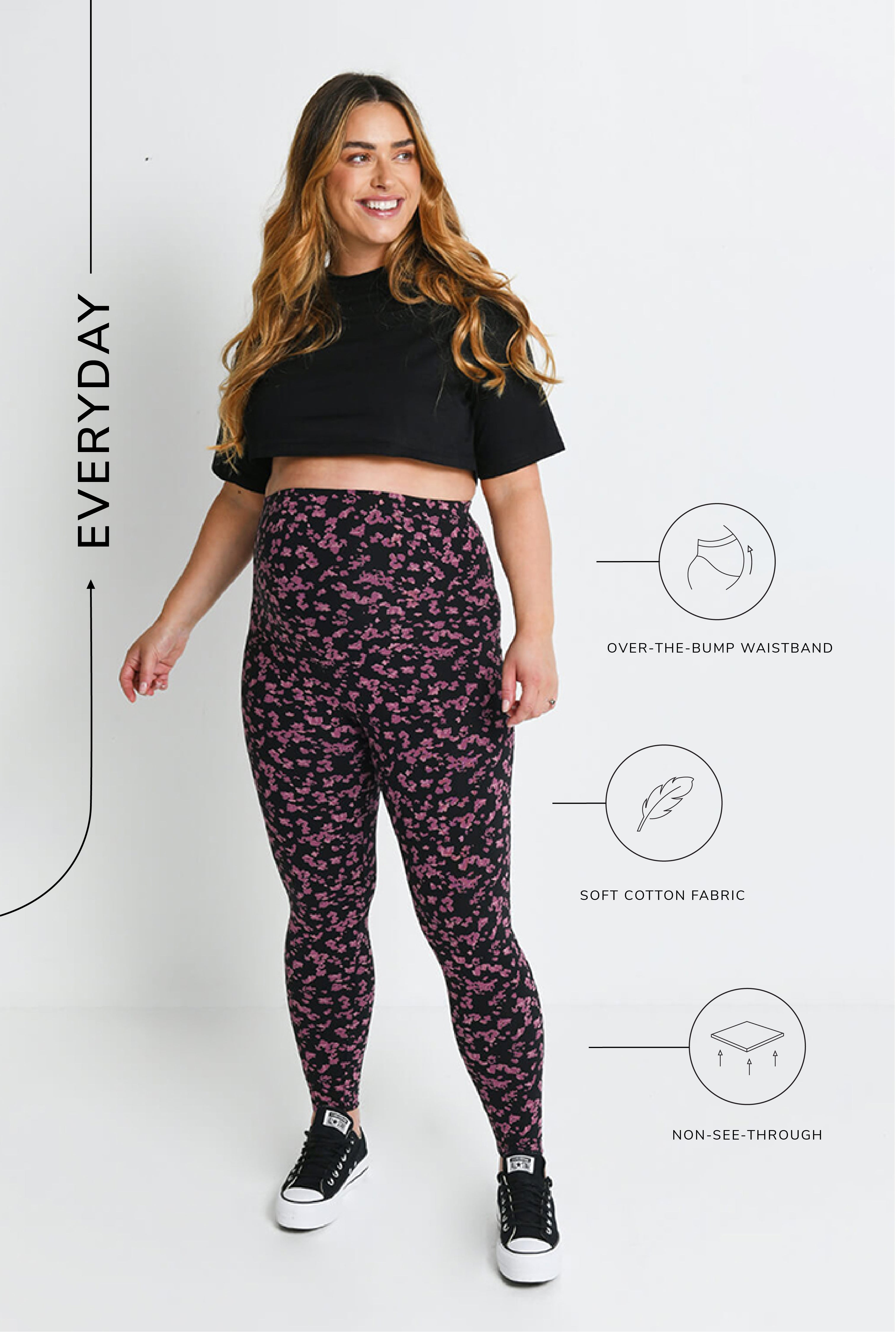 Maternity printed clearance leggings