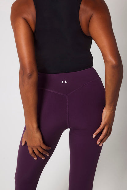 Women's High Waisted Tummy Control Seamless Leggings (2-Pack) - Pick Your  Plum