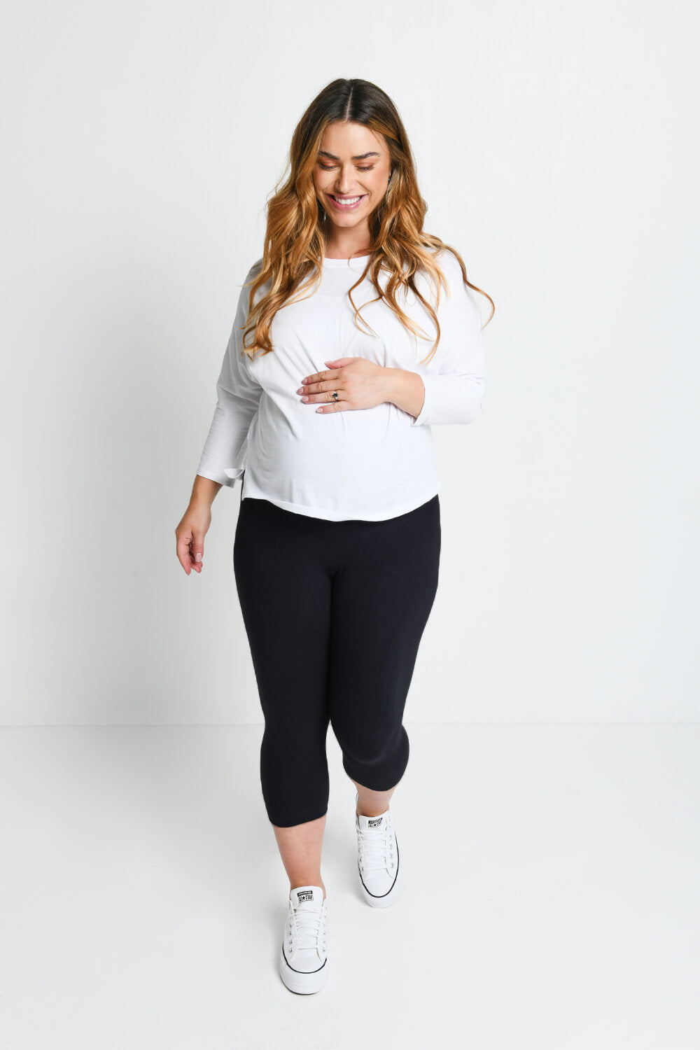 Maternity Everyday Cropped Leggings