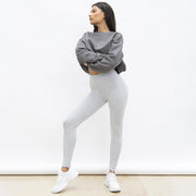 White small plaid ankle leggings – Lovarnos Shop