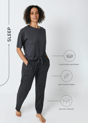 Pure Cotton Pyjama Set - Animal Print