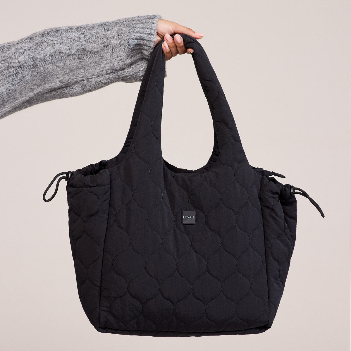 Quilted Bag - Black