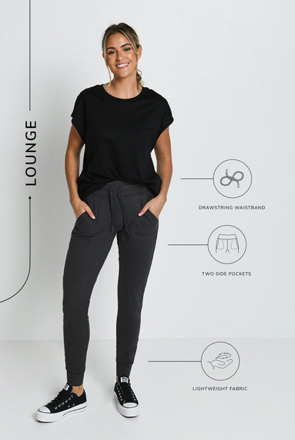 Recharge High Waisted Joggers - Odyssey Grey