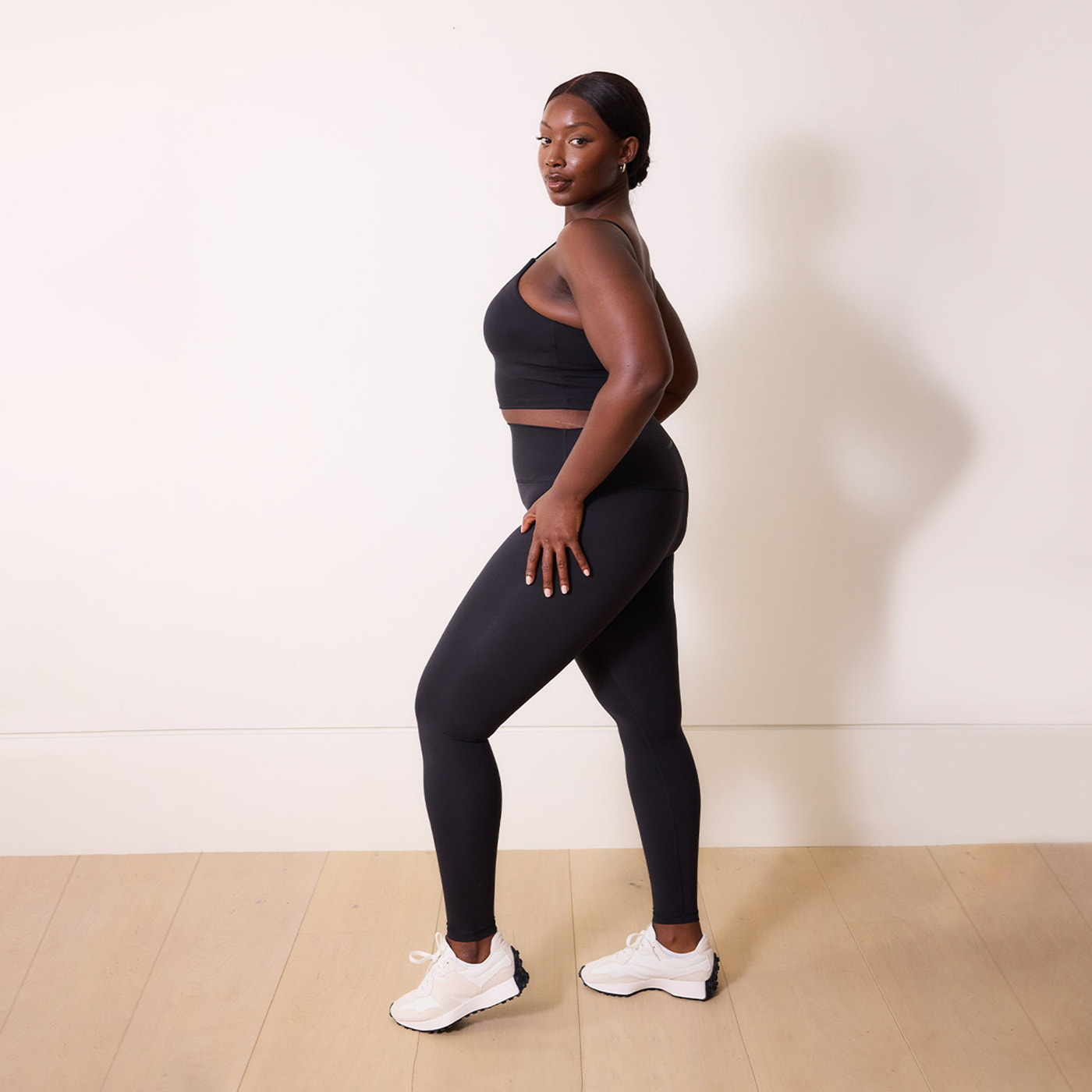 Curve 24/7 Revitalise 7/8 High Waisted Leggings - Midnight Black