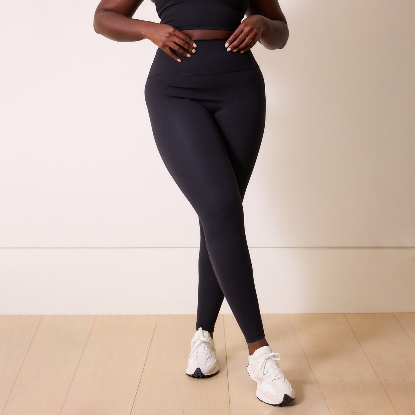 Curve 24/7 Revitalise High Waisted Leggings - Midnight Black