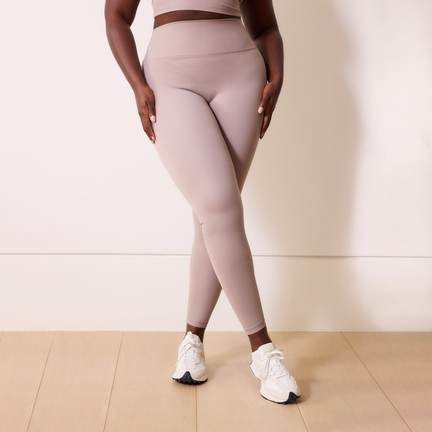 Curve 24/7 Revitalise 7/8 High Waisted Leggings - Clay