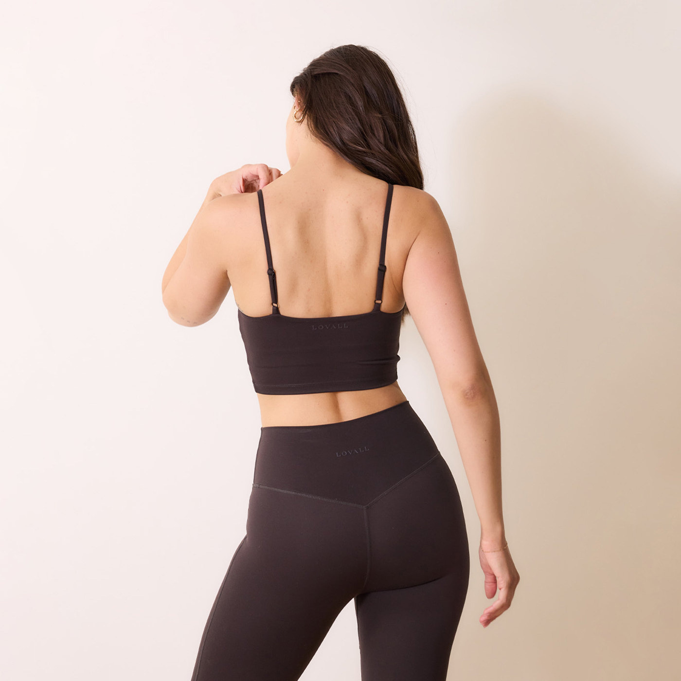 24/7 Revitalise Sports Bra - Black Coffee