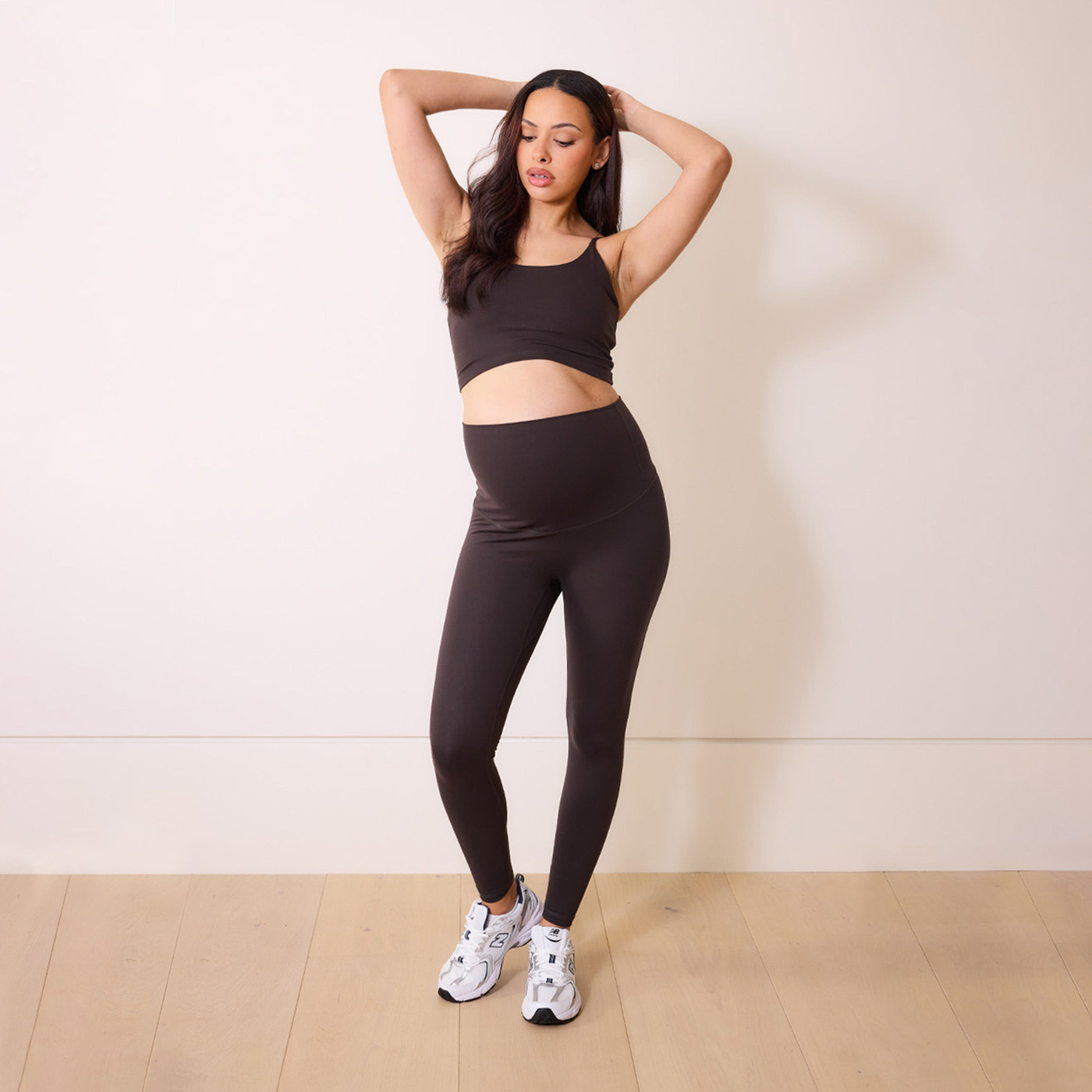 Maternity 24/7 Revitalise Leggings - Black Coffee