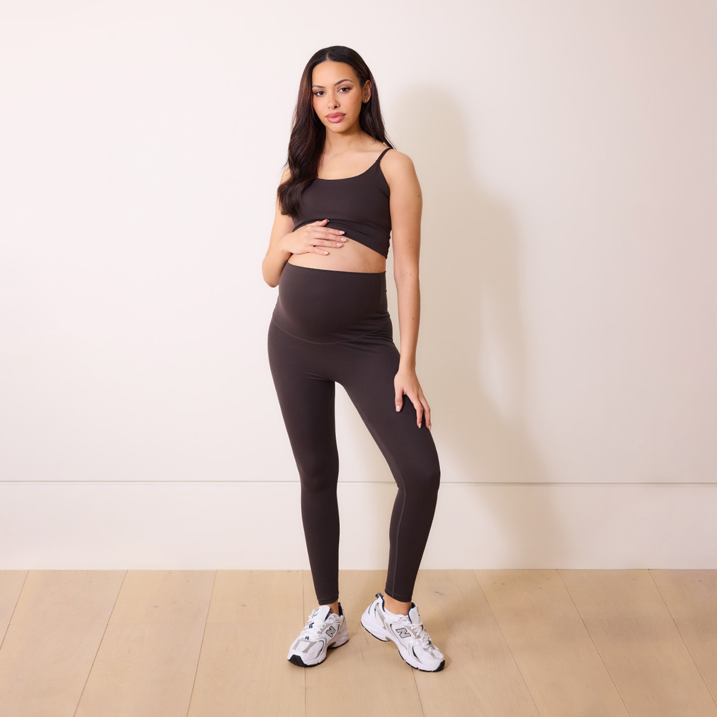 Maternity 24 7 Revitalise Leggings Coffee