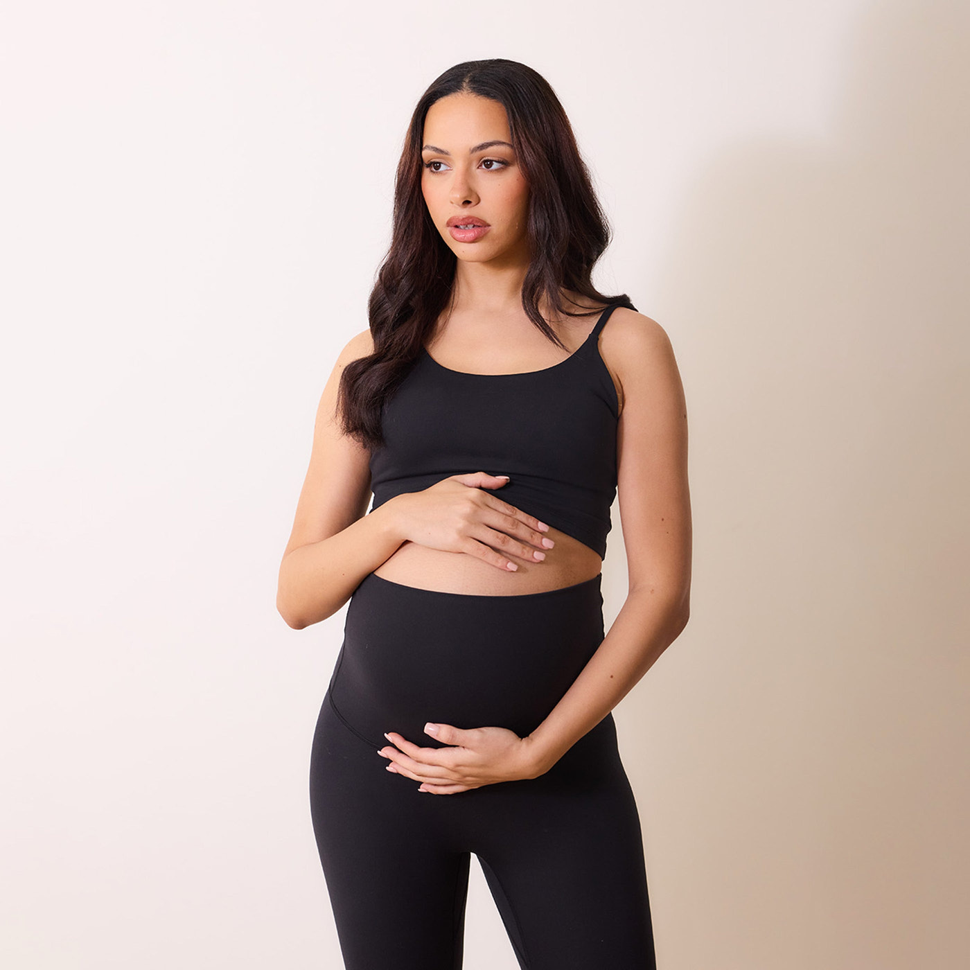 Maternity 24/7 Revitalise 7/8 Leggings - Midnight Black