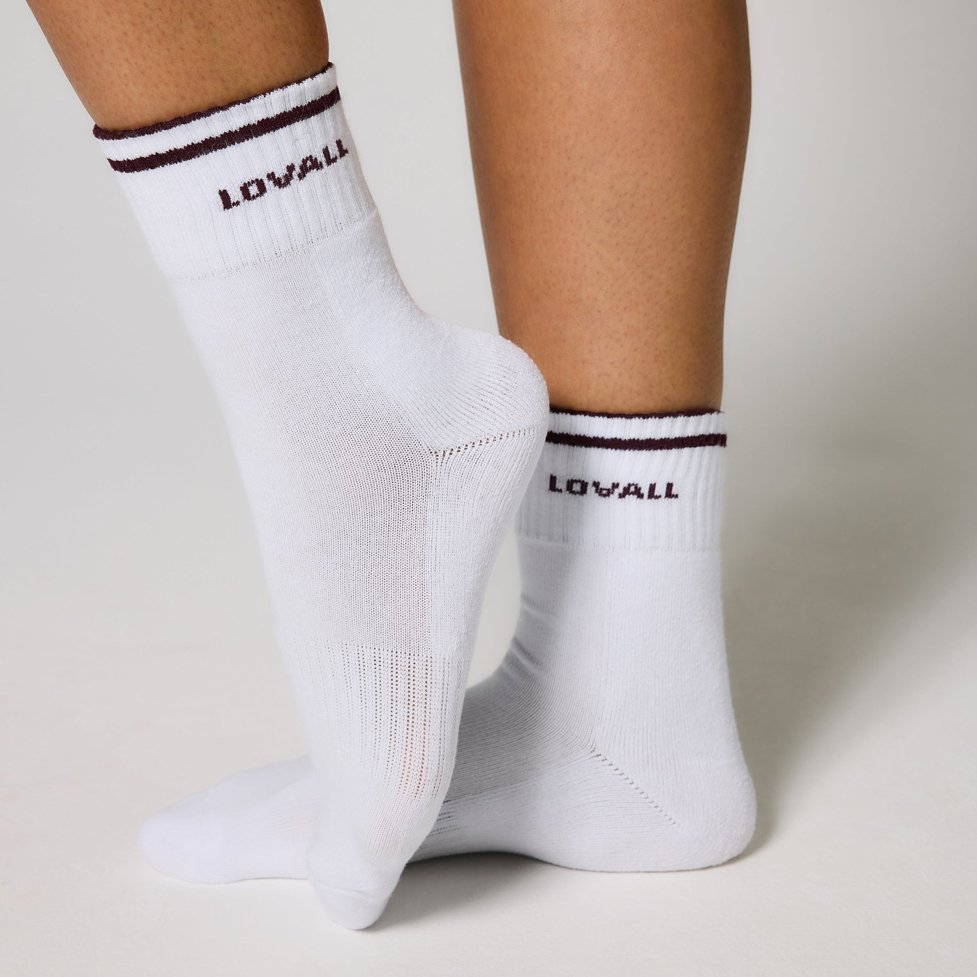 Ribbed Sports Socks - Black