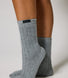 Knitted Socks - Dark Grey