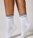 Ribbed Sports Socks - Black Coffee