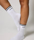 Ribbed Sports Socks - Black Coffee