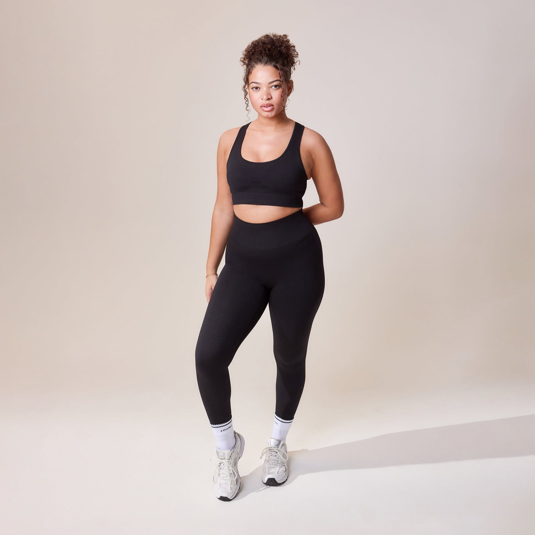 Curve Sculpt Seamless Leggings - Black