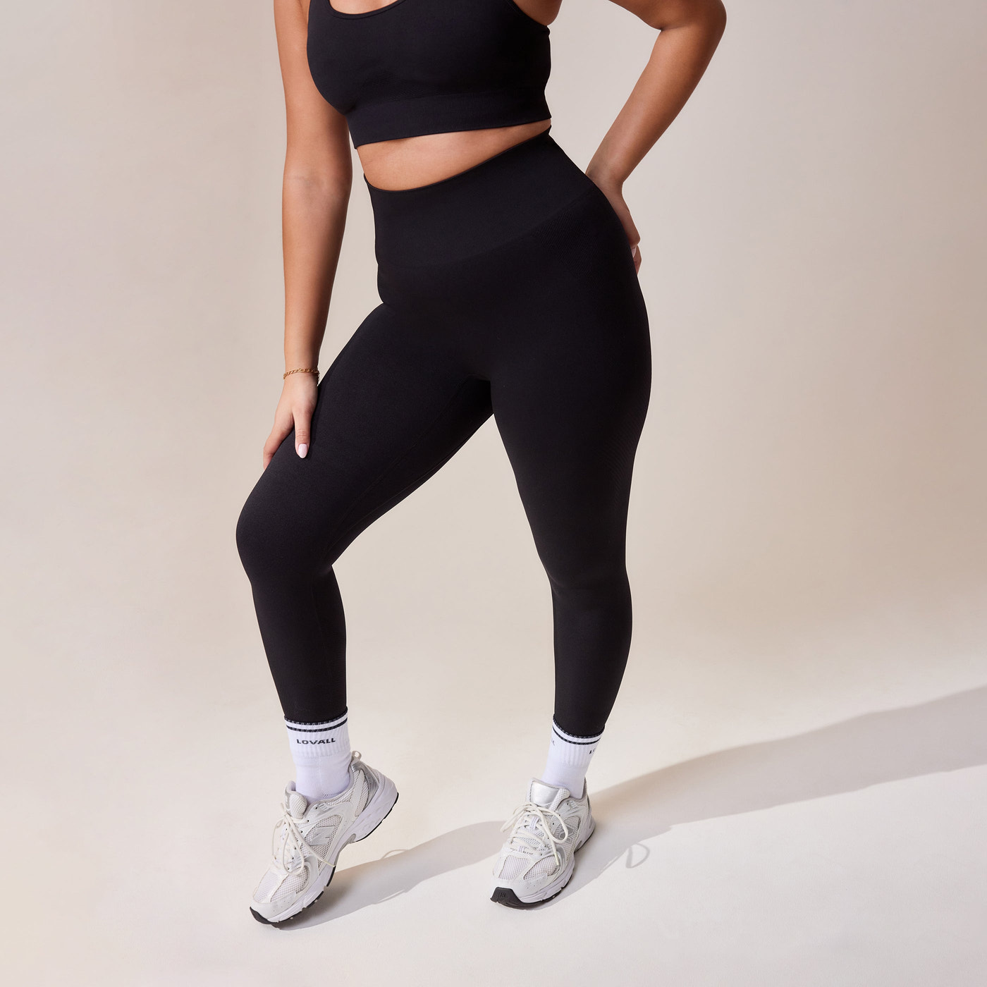 Curve Sculpt Seamless Leggings - Black
