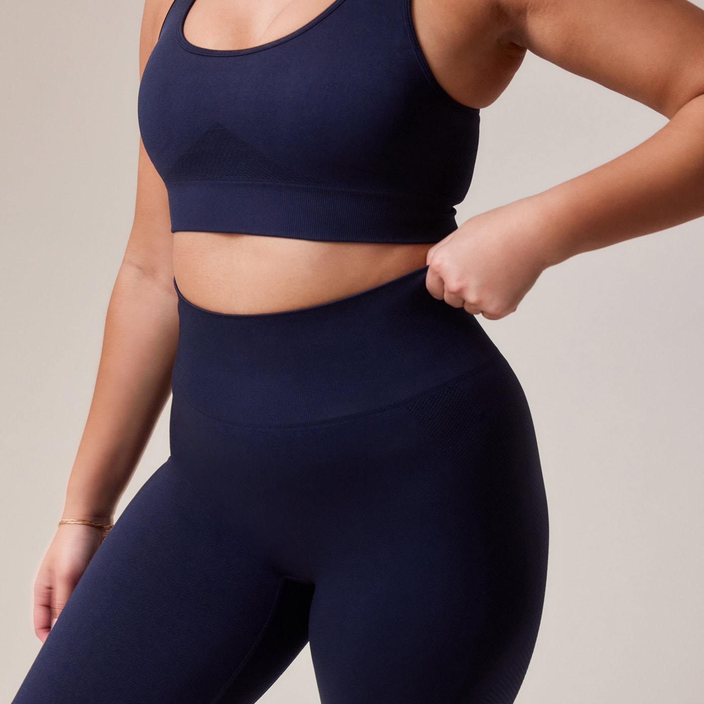 Curve Sculpt Seamless Leggings - Deep Navy