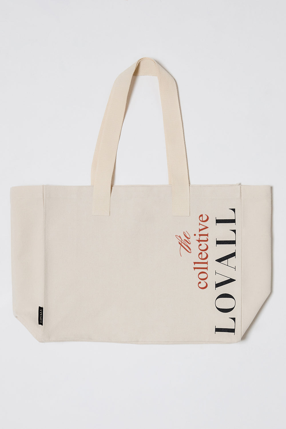 Lovall Collective Recycled Tote Bag - Ecru