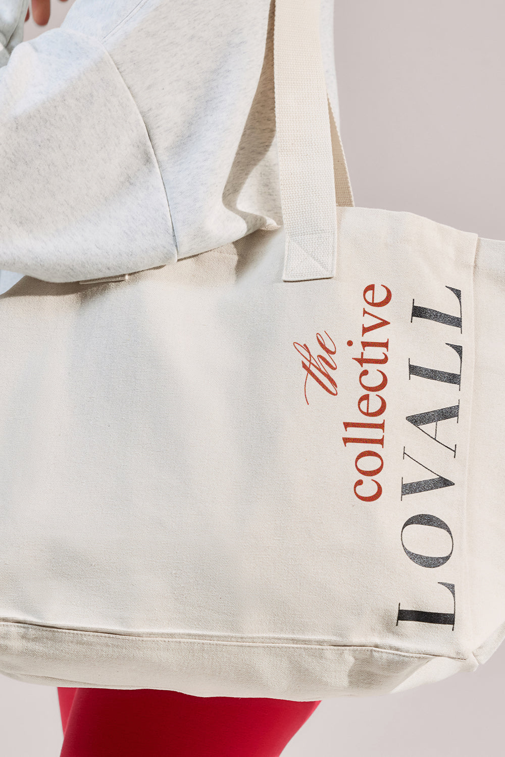 Lovall Collective Recycled Tote Bag - Ecru