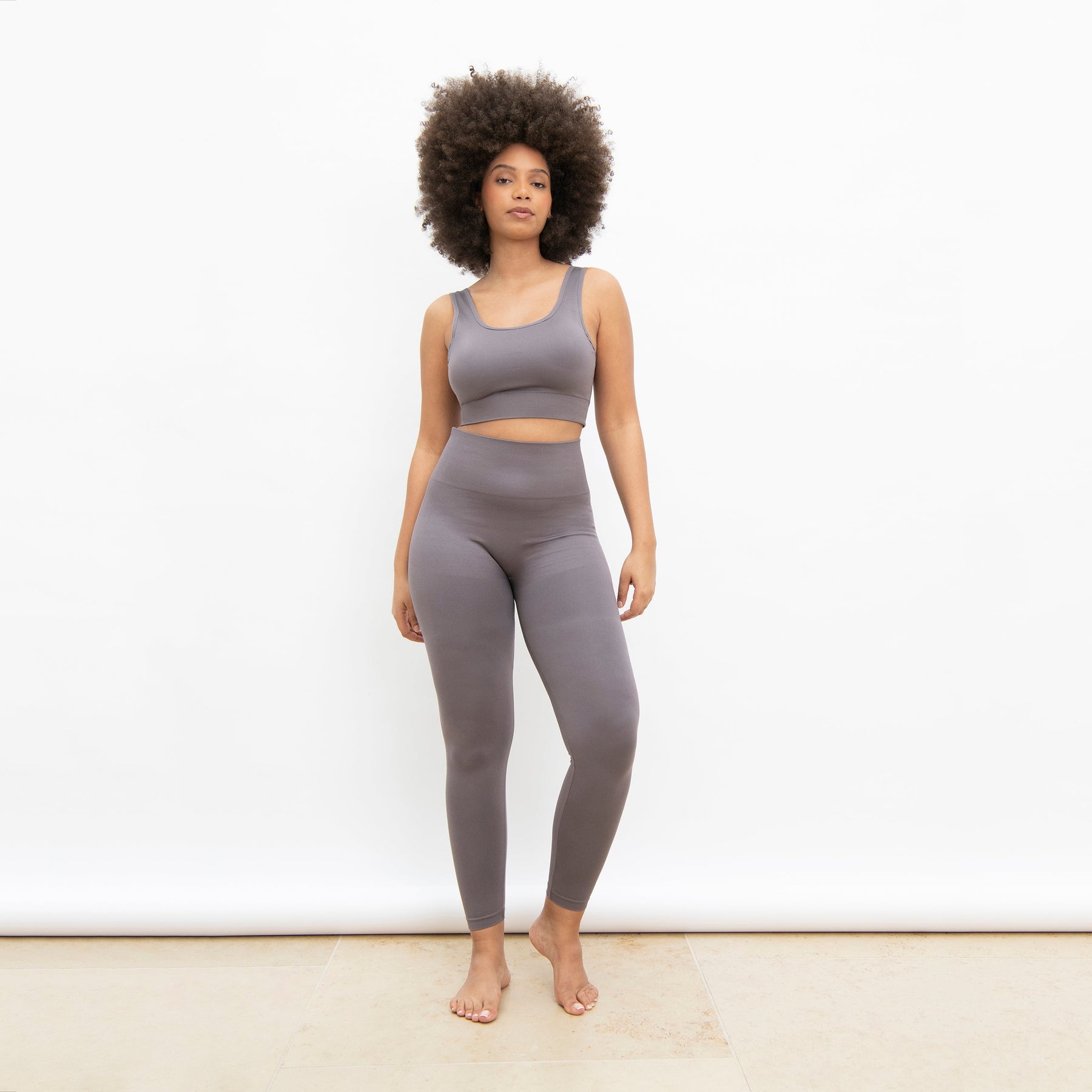 Ultimate High Waisted Seamless Leggings - Deep Mauve