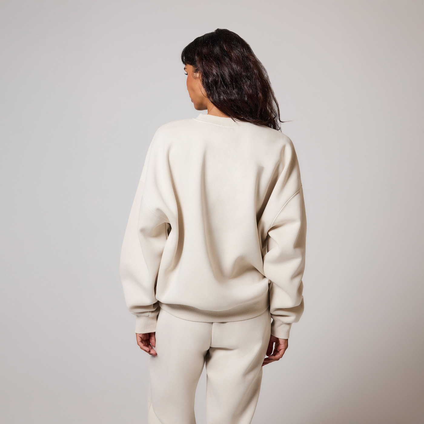 Organic Oversized Sweatshirt Style 1 - Ecru