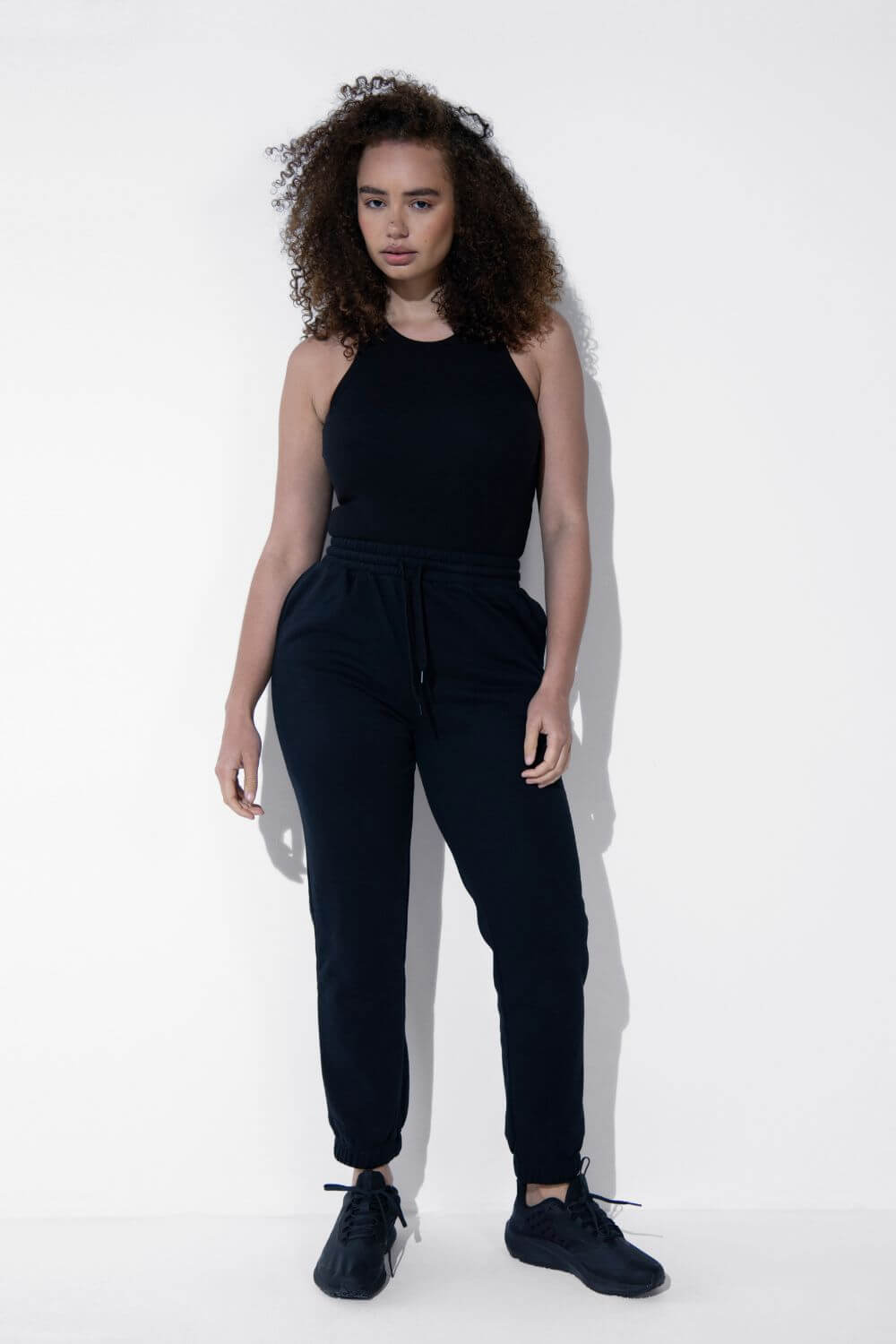 Cotton Rib Tank - Black