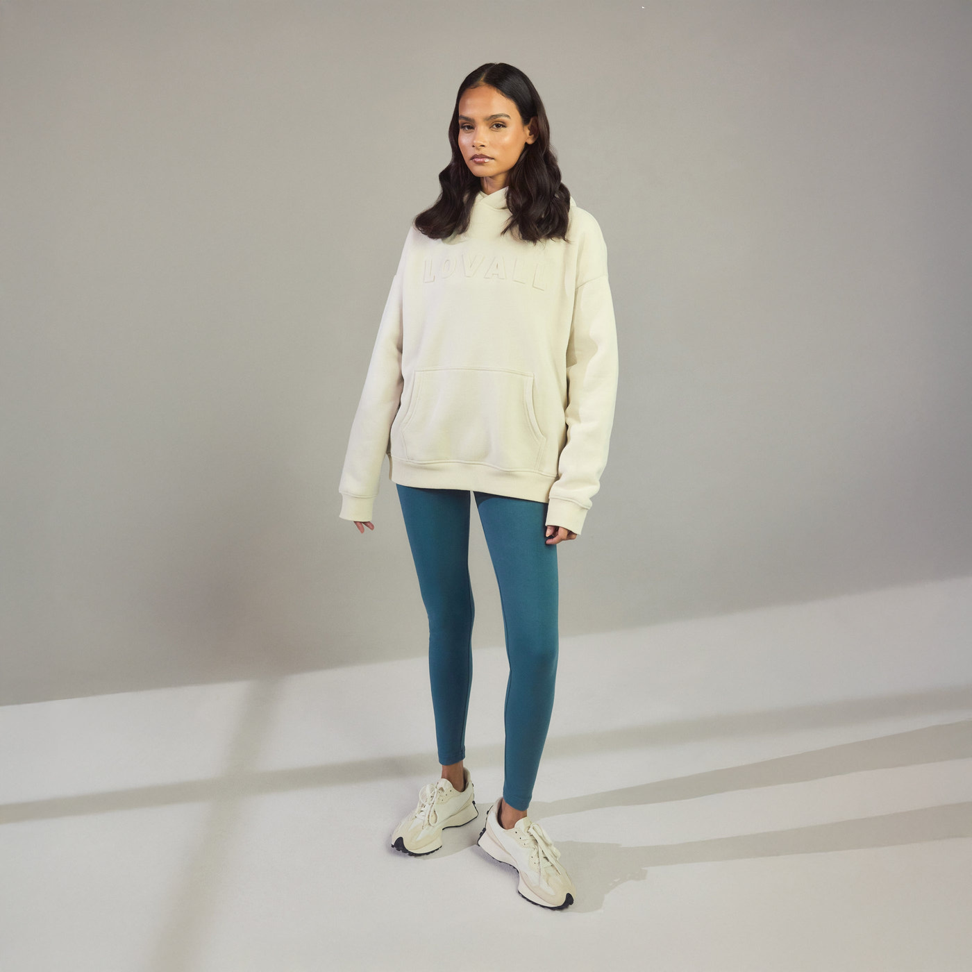 Everyday High Waisted Leggings - Petrol Blue