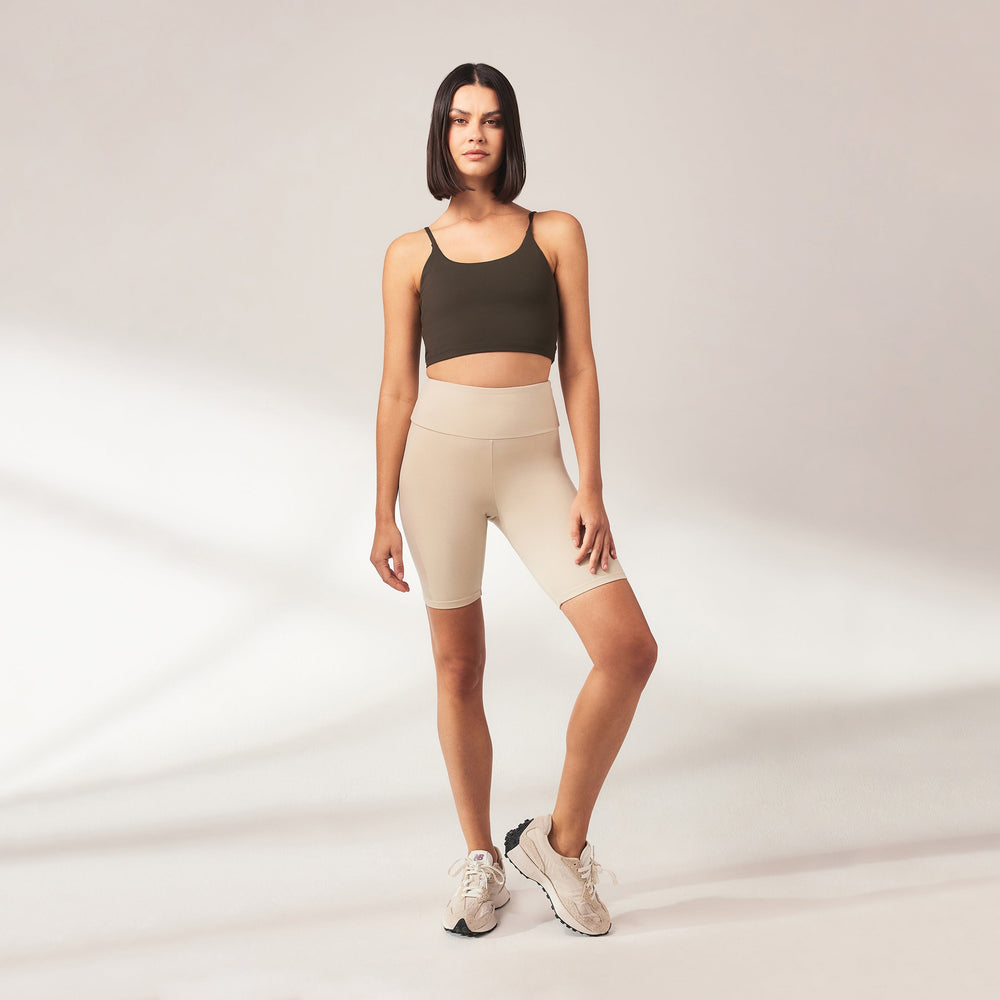 Lightweight Everyday Cycling Shorts - Natural Beige