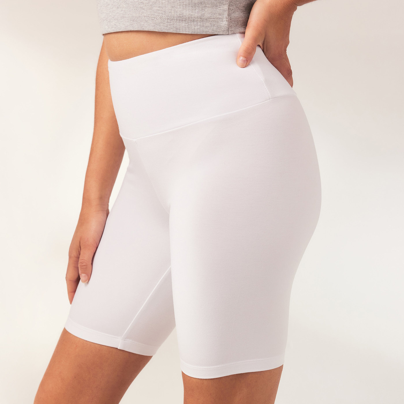 Curve Lightweight Everyday Cycling Shorts - White