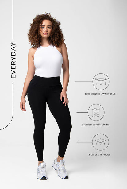 High Waisted Leggings in Super Soft Full Length Opaque Slim perfect for Yoga  Tummy Control Non See-Through Workout Pants